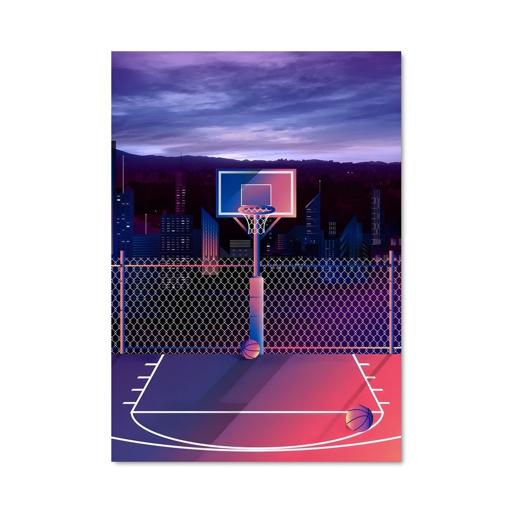 Poster Cska moscow – affiche Basketball